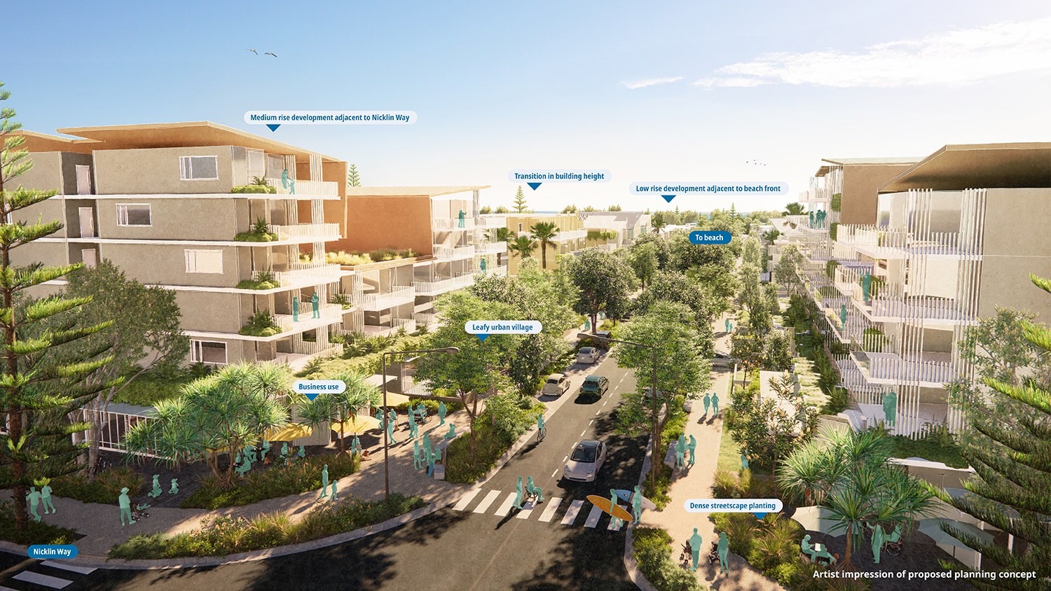 Beachside Urban Village Concept